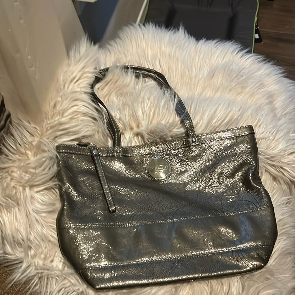 Vintage coach tote